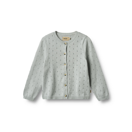 Wheat Maia cardigan soft blue