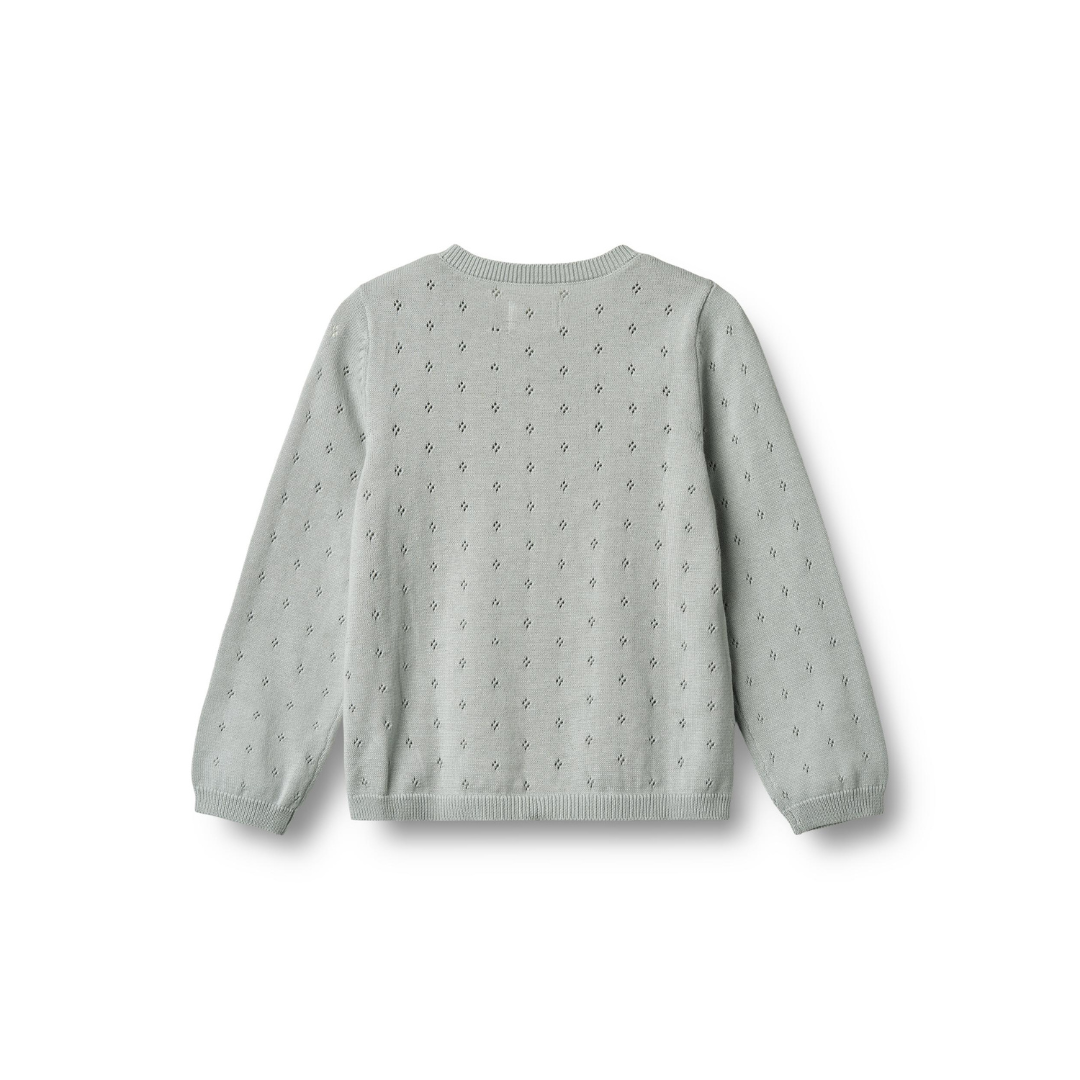 Wheat Maia cardigan soft blue