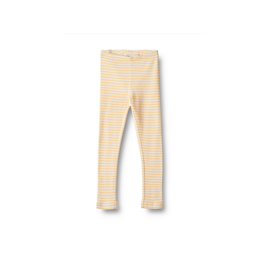 Wheat Jules leggings pale apricot stripe