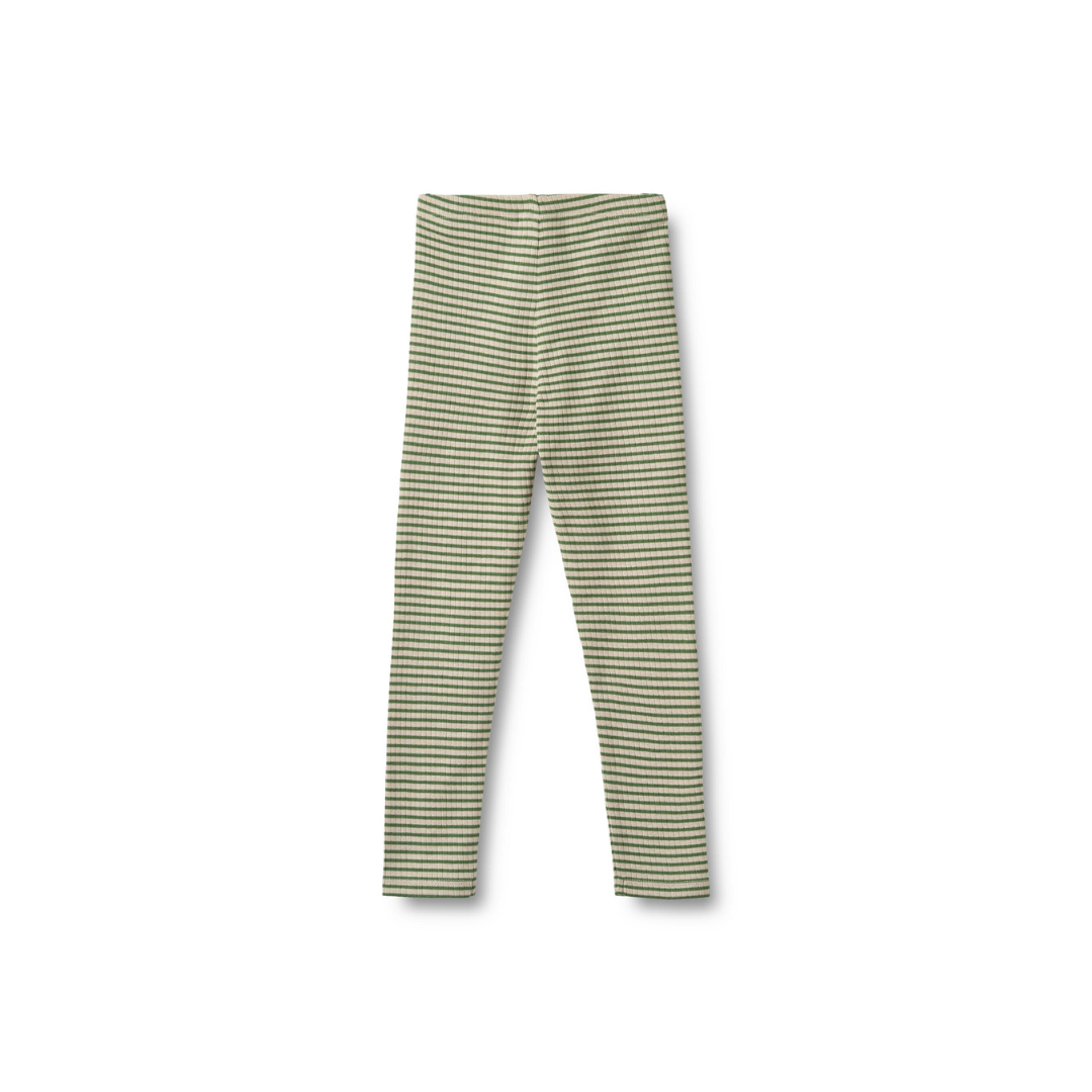 Wheat Jules leggings elm green stripe