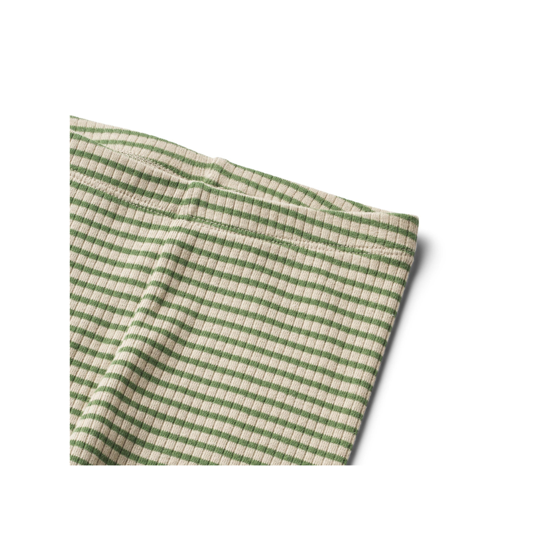 Wheat Jules leggings elm green stripe