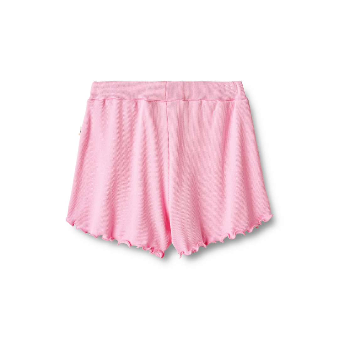 Wheat Gertrud rib shorts pink
