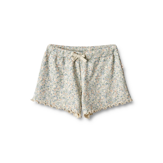 Wheat Gertrud rib shorts sandshell mini flowers
