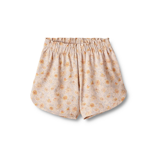 Wheat Karen shorts corneflowers