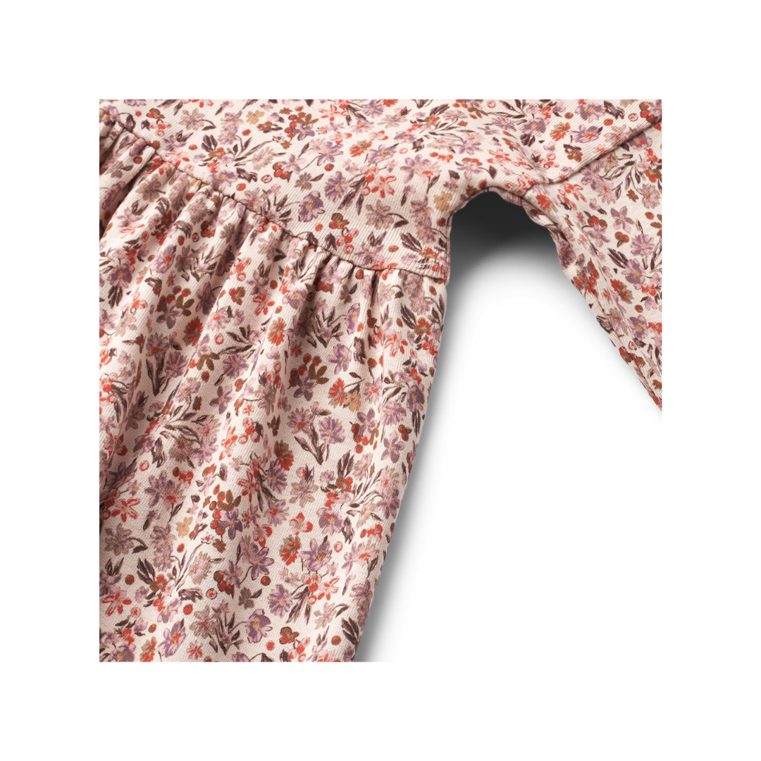 Wheat Emmy kjole pale rose flowers