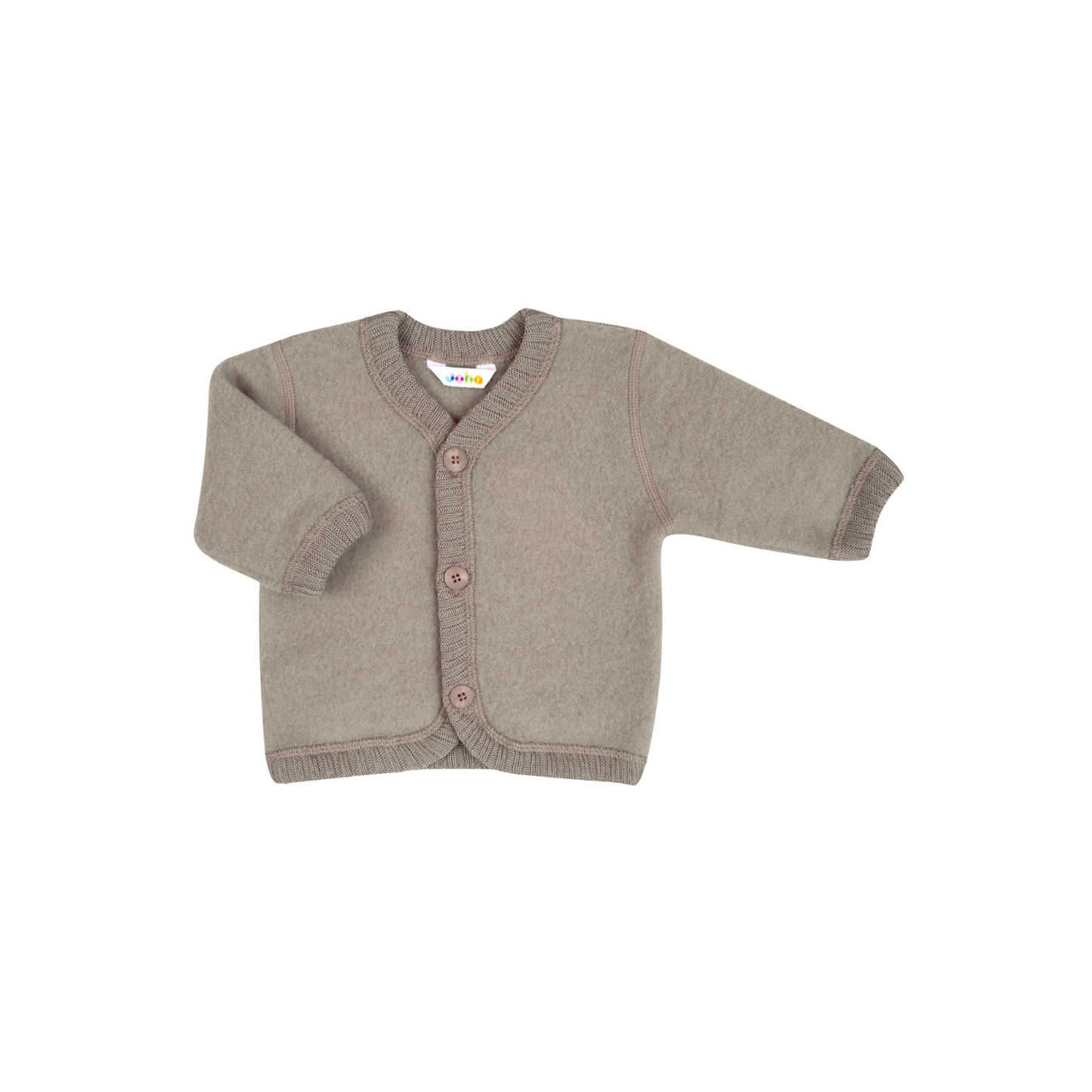 Joha Uld cardigan sesame melange