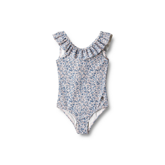 Wheat Marie-Louise badedragt blue flower meadow