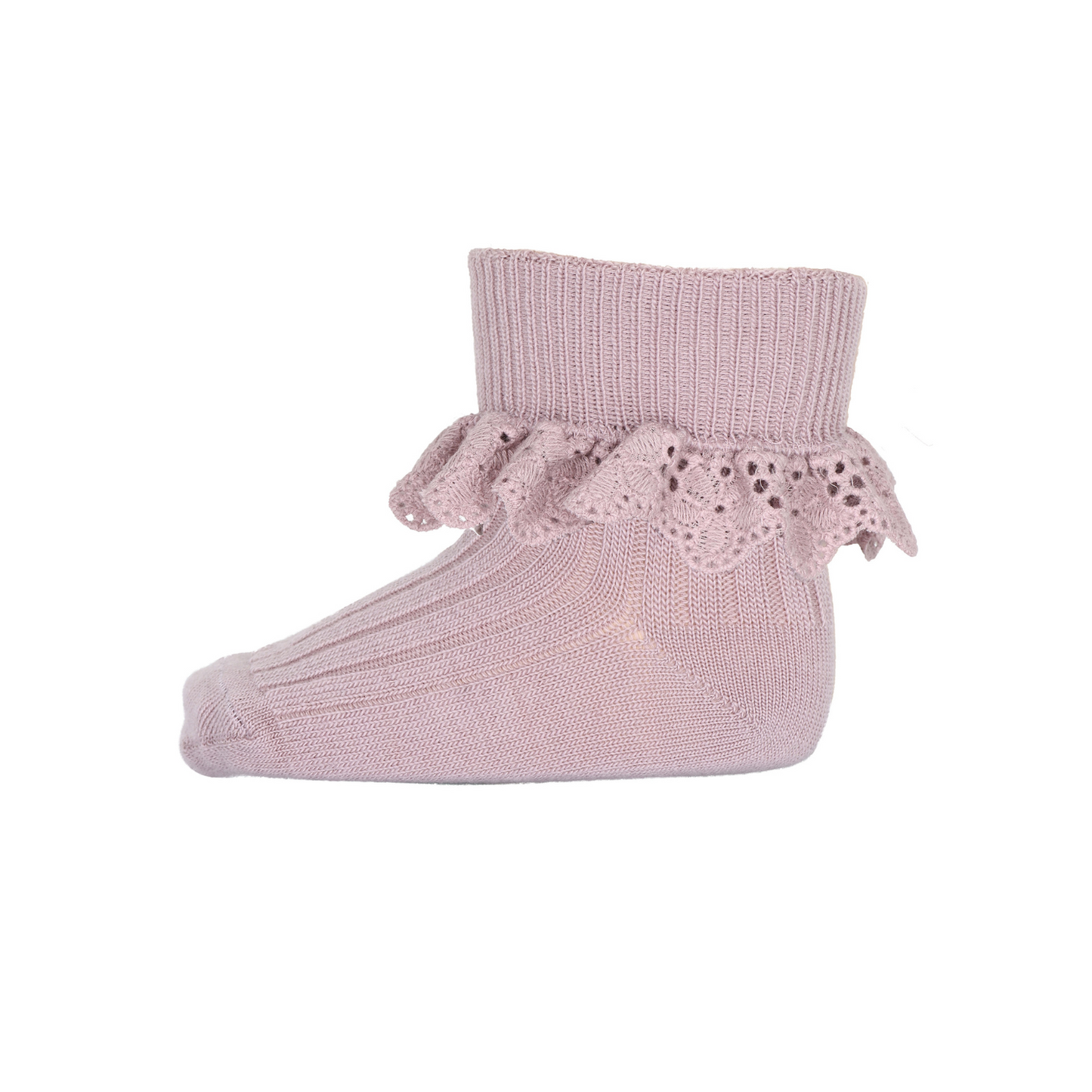 MP Danmark Uld flæse strømpe 188 wood rose