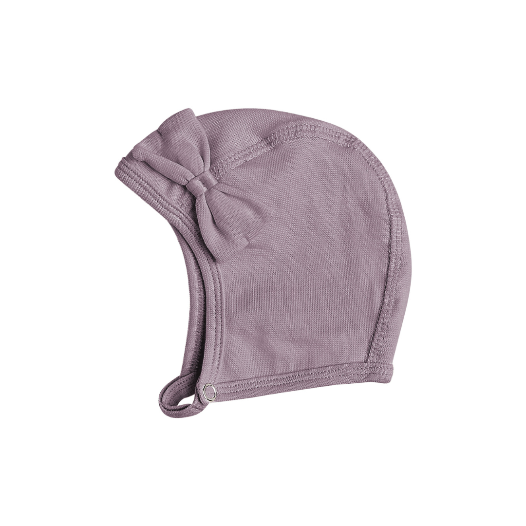 Racing Kids Babyhjelm m/sløjfe dusty lavender