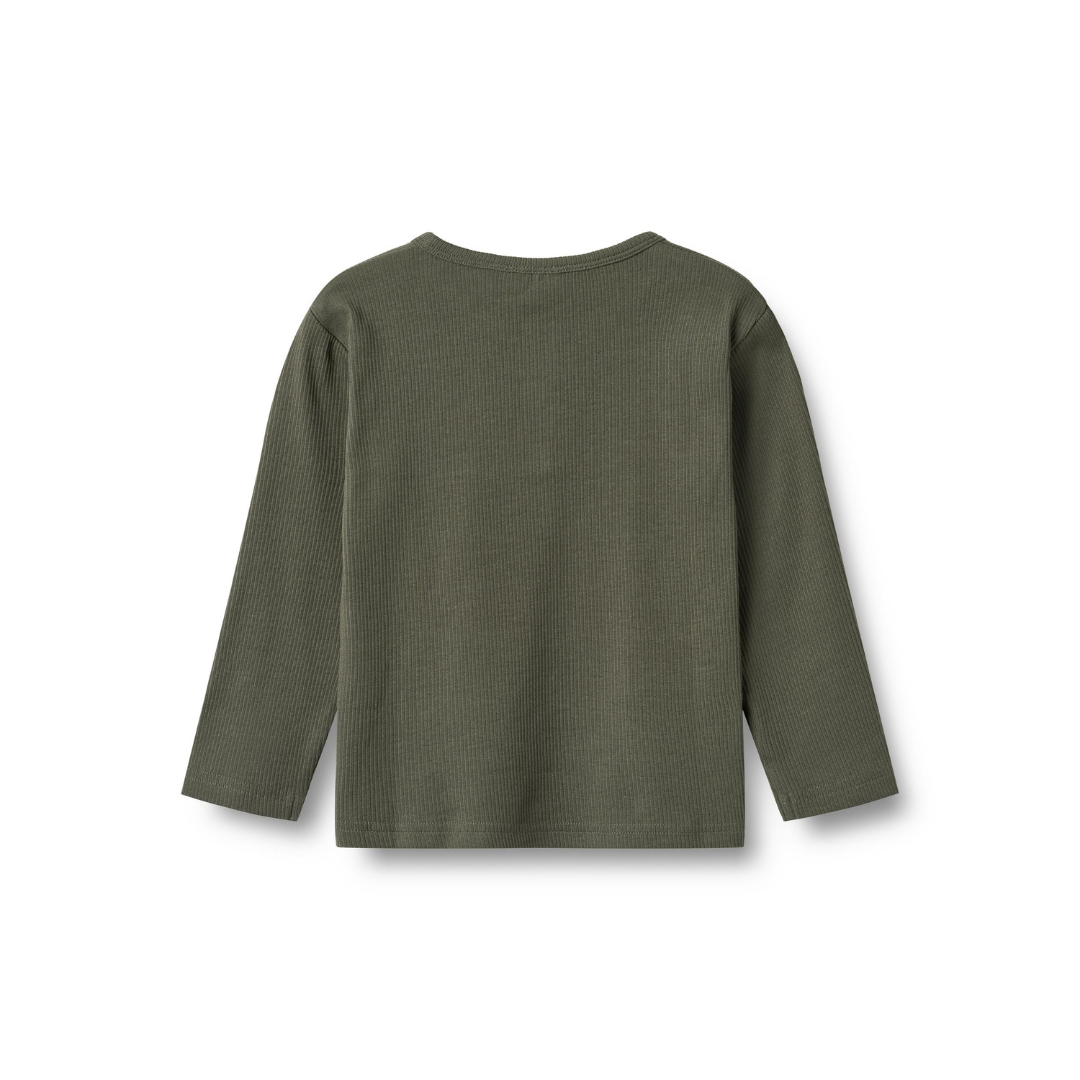 Wheat Morris t-shirt L/S winter forest