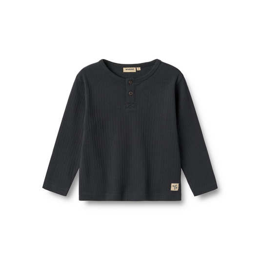 Wheat Morris t-shirt L/S navy