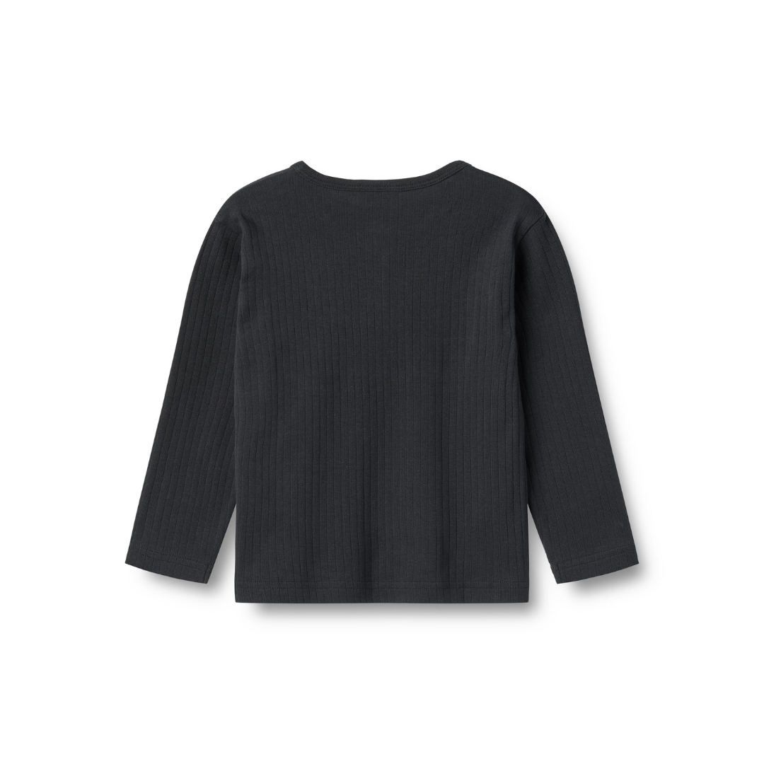 Wheat Morris t-shirt L/S navy