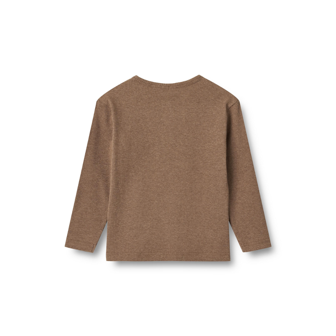 Wheat Morris t-shirt coffee melange