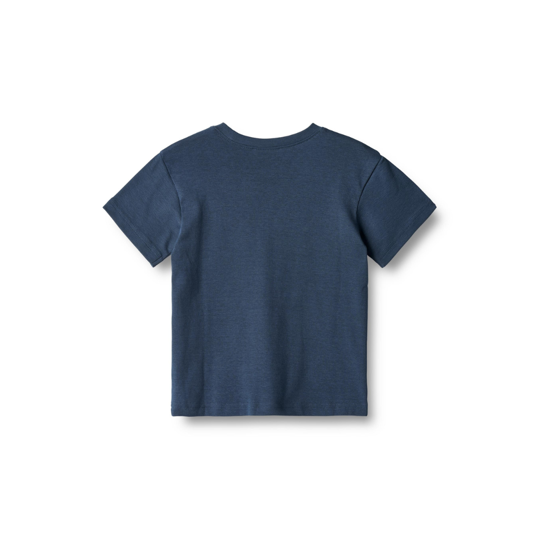 Wheat Kristian t-shirt blue waves