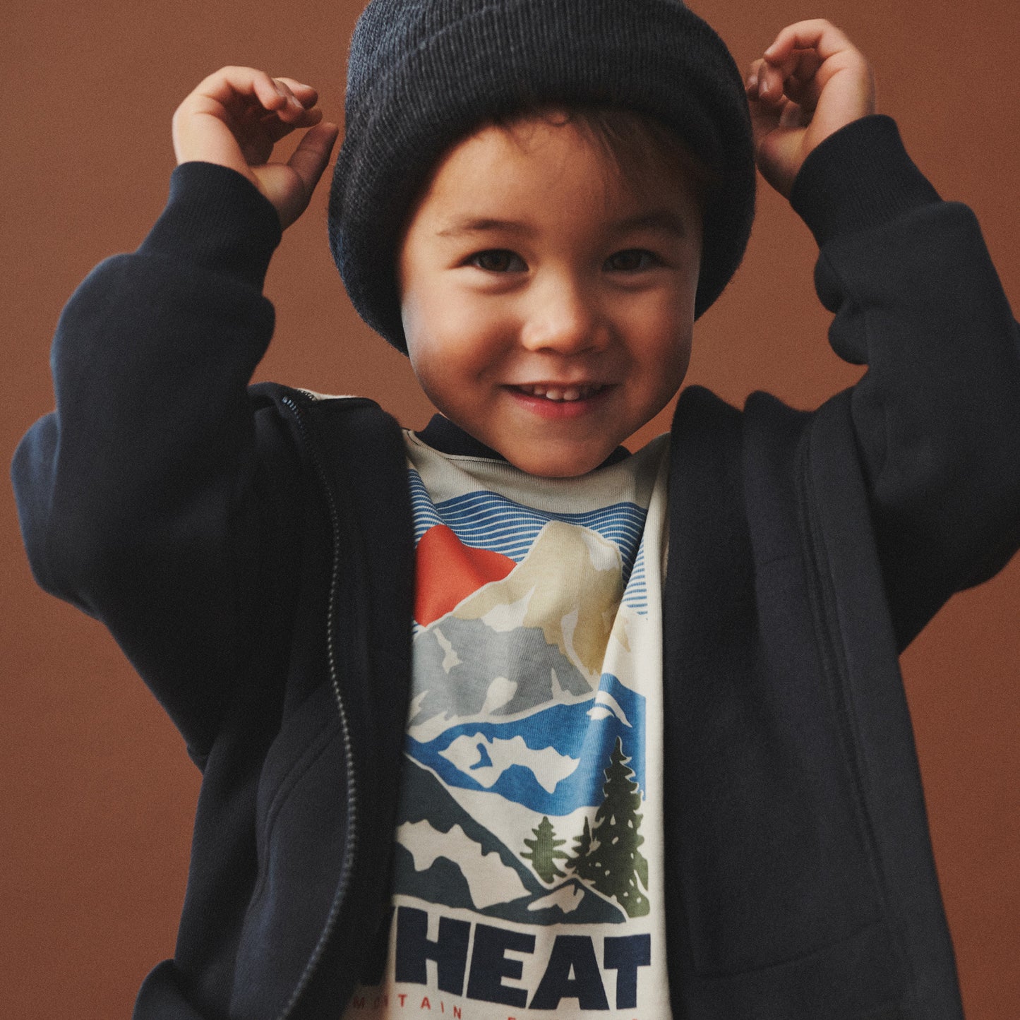 Dreng med Wheat Beck t-shirt L/S eggshell