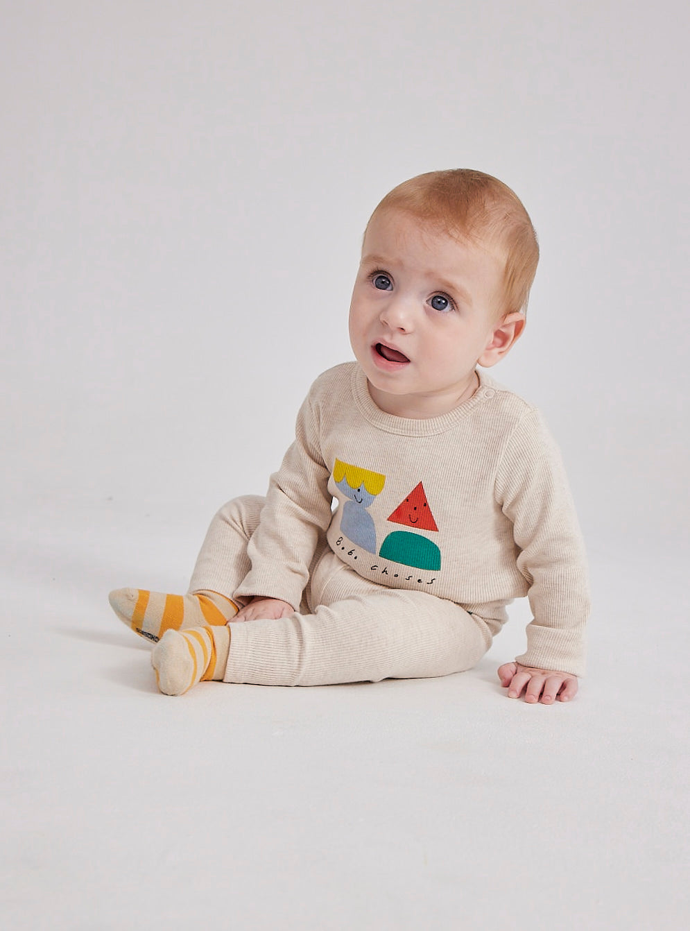 Baby i Bobo Choses Funny friends leggings