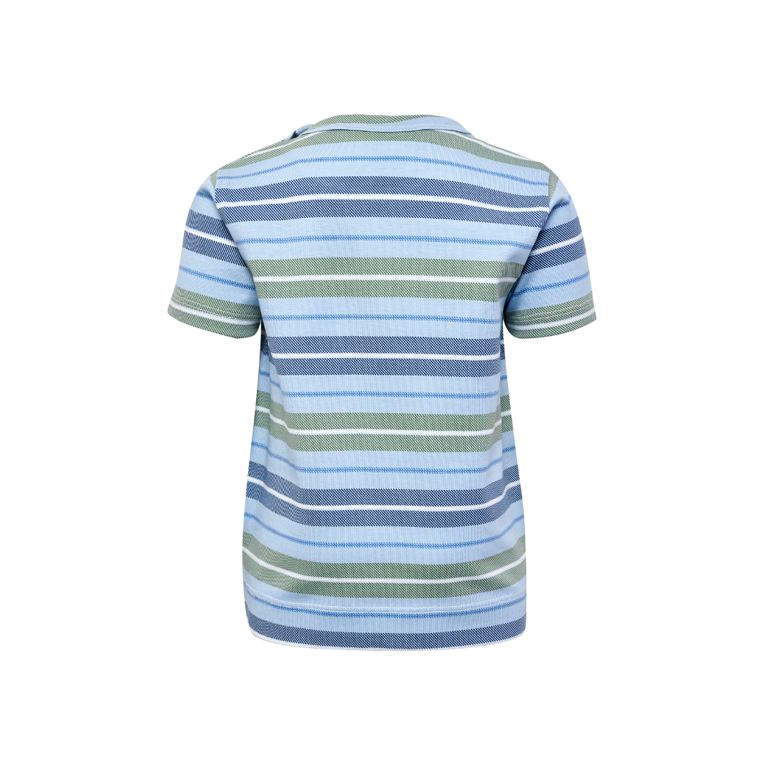 Hummel Jan t-shirt S/S blue fog