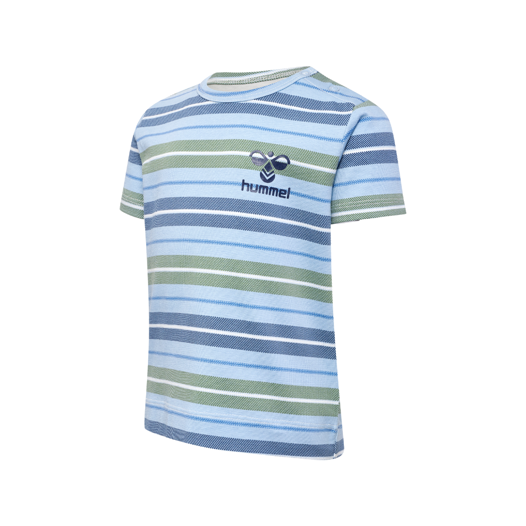 Hummel Jan t-shirt S/S blue fog