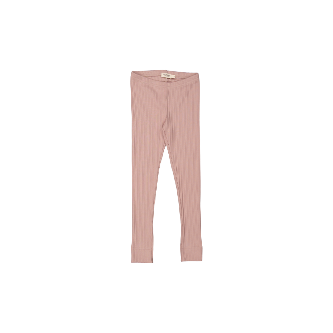 MarMar Modal broad rib leggings light plum