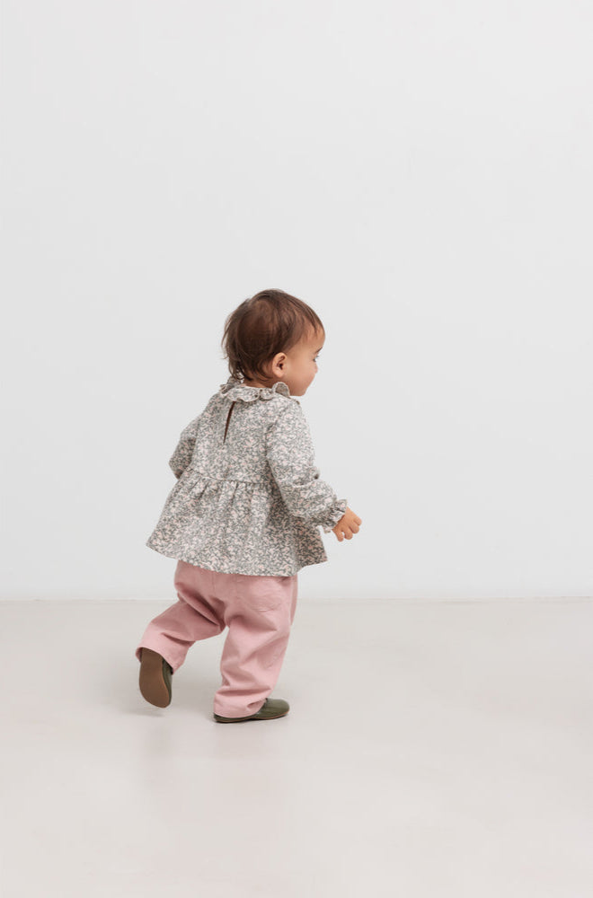Pige med MarMar Panto bukser soft berry