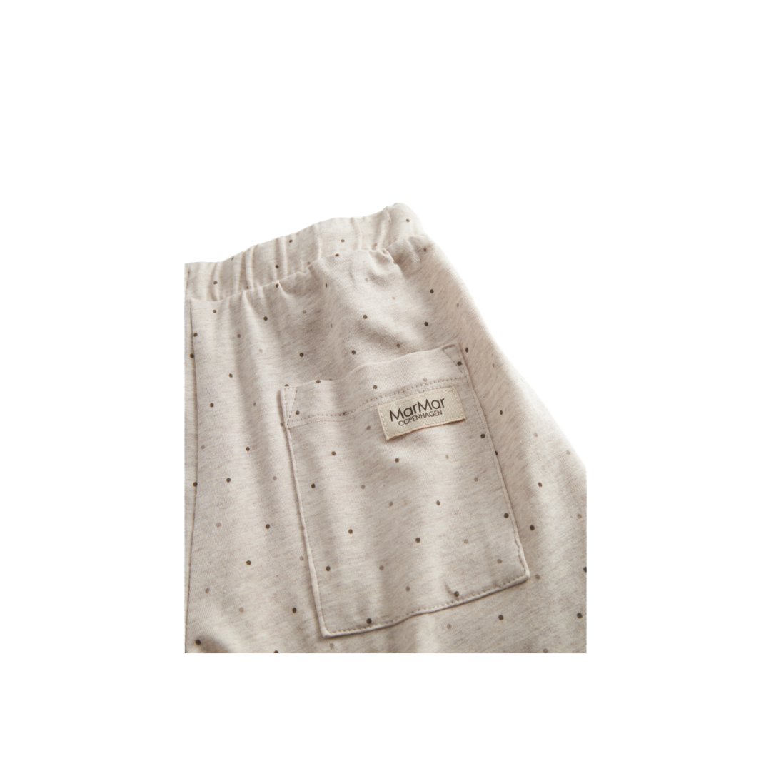 MarMar Paulo shorts beige melange dot