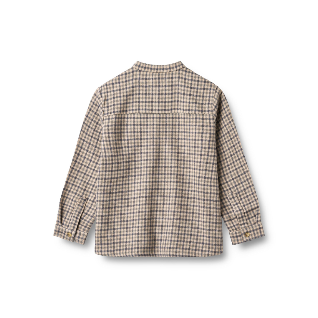 Wheat Willum skjorte blue check