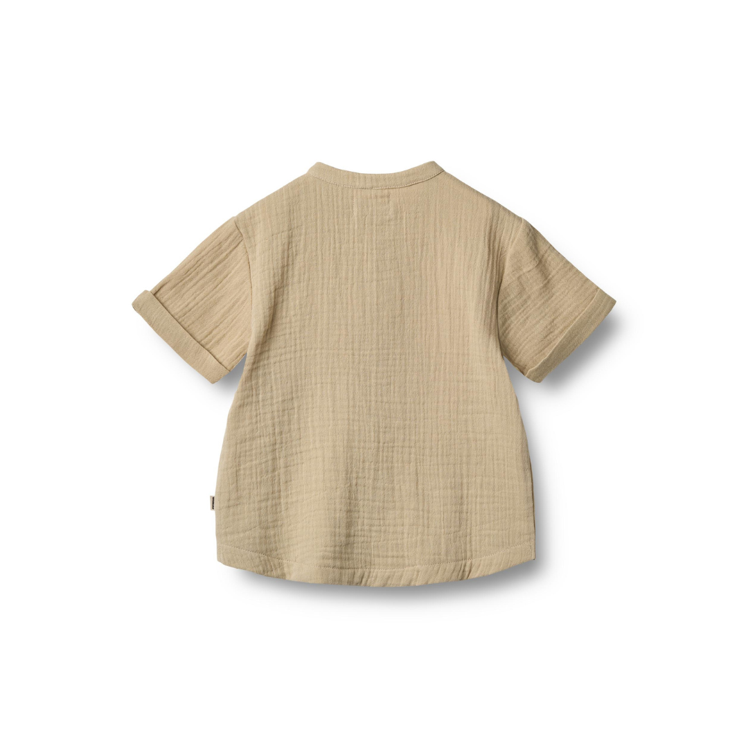 Wheat Svend S/S shirt soft sand