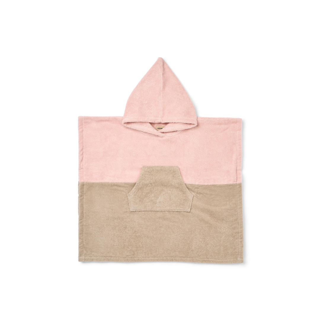 Wheat Terry poncho powder