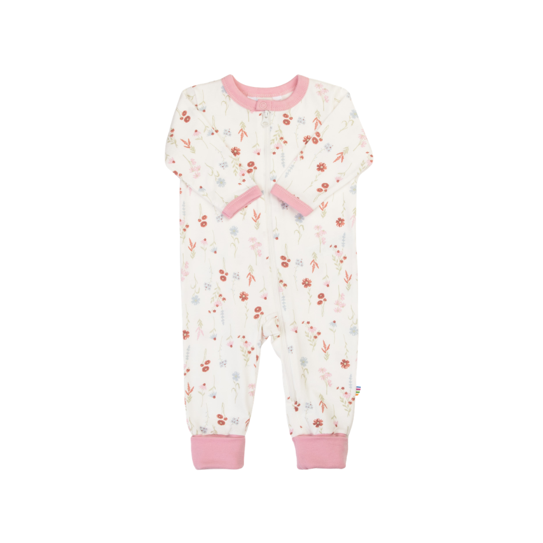 Joha Bomuld natdragt m. 2 i fod wild flower