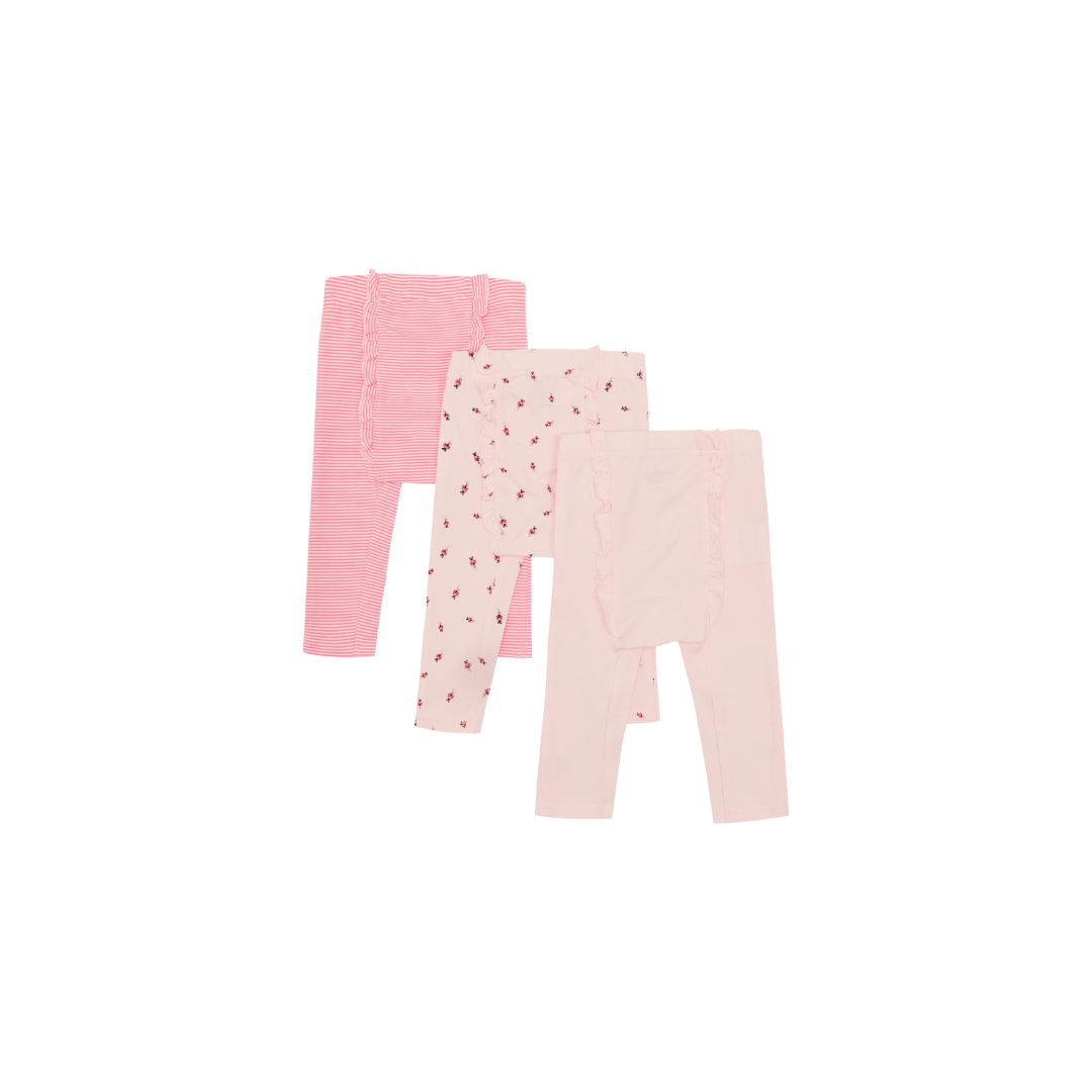 Hust & Claire Liva 3-pak leggings icy pink