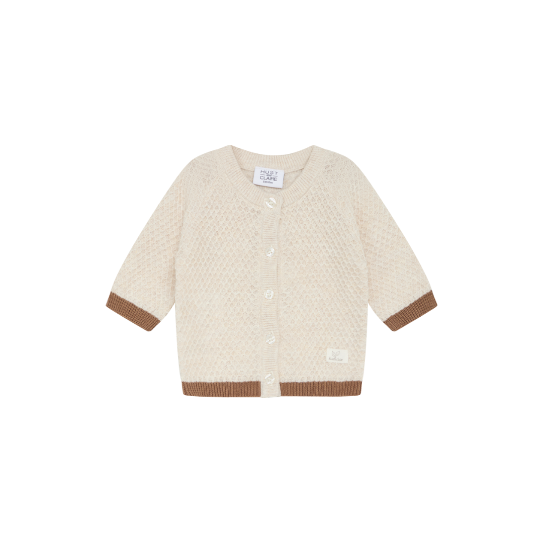 Hust & Claire Cornell cardigan whisper melange