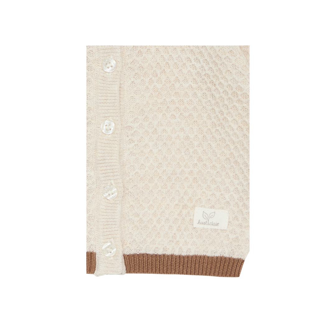 Hust & Claire Cornell cardigan whisper melange
