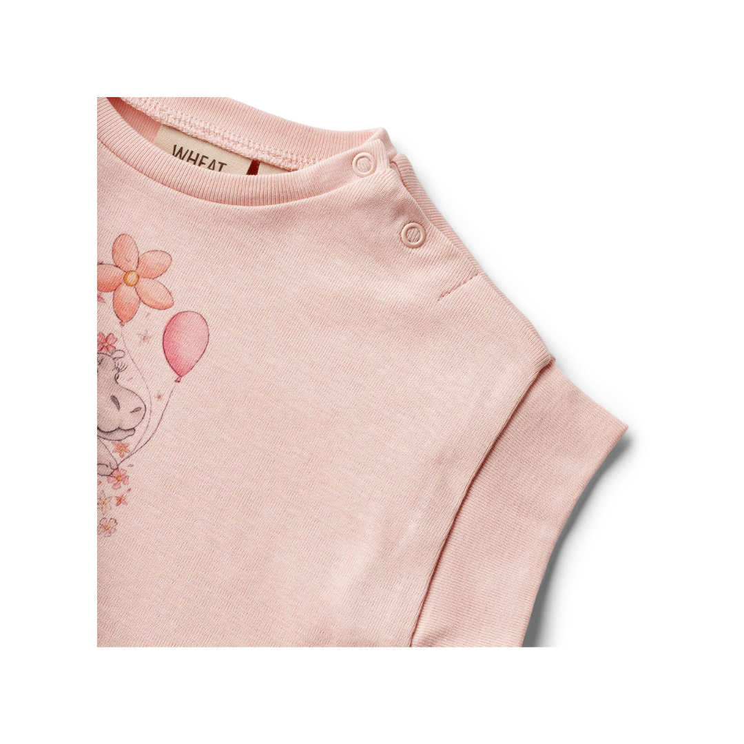 Wheat Lulu t-shirt rose ballet