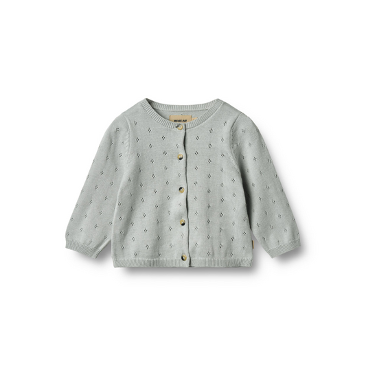 Wheat Maia cardigan soft blue