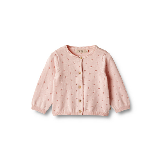 Wheat Maia cardigan rose ballet