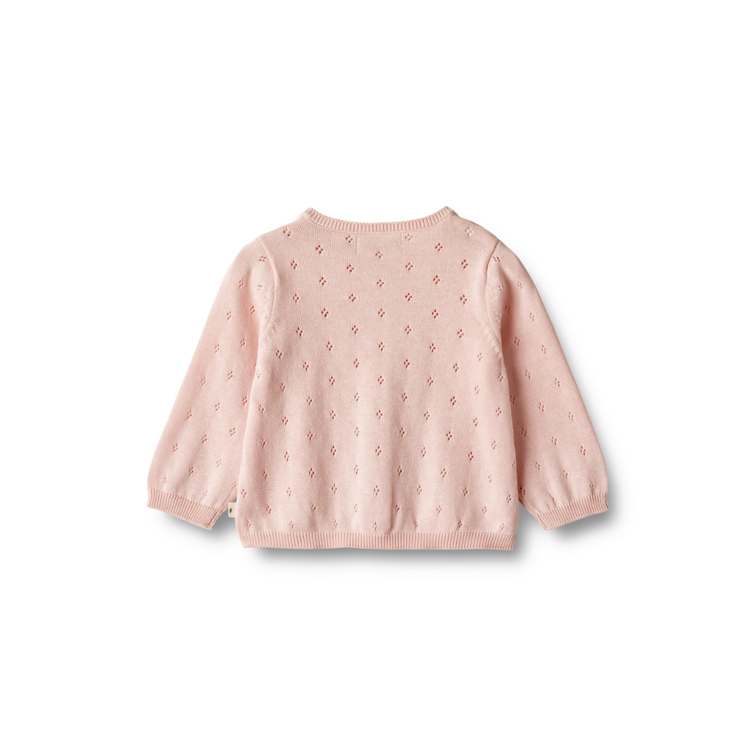 Wheat Maia cardigan rose ballet
