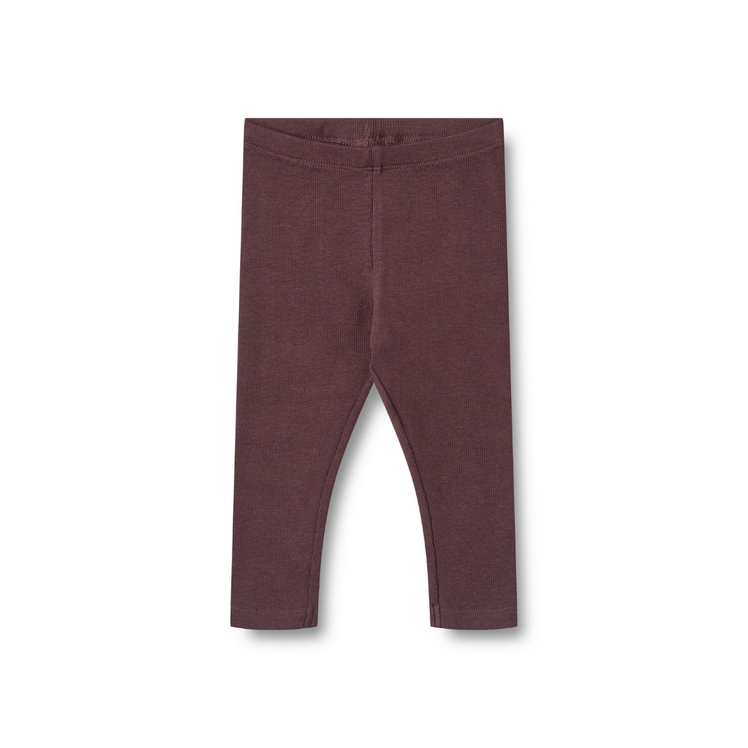 Wheat Maddy rib leggings fudge
