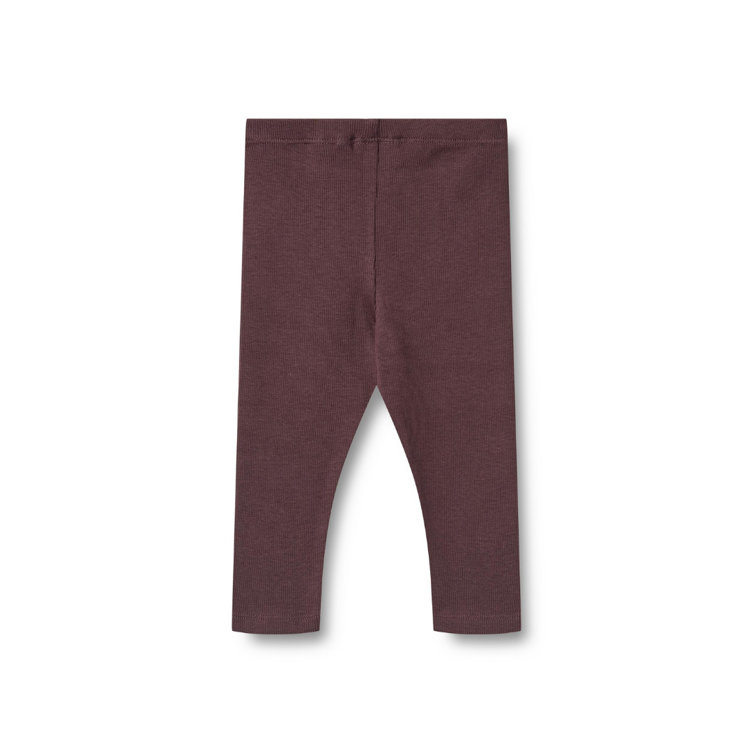 Wheat Maddy rib leggings fudge