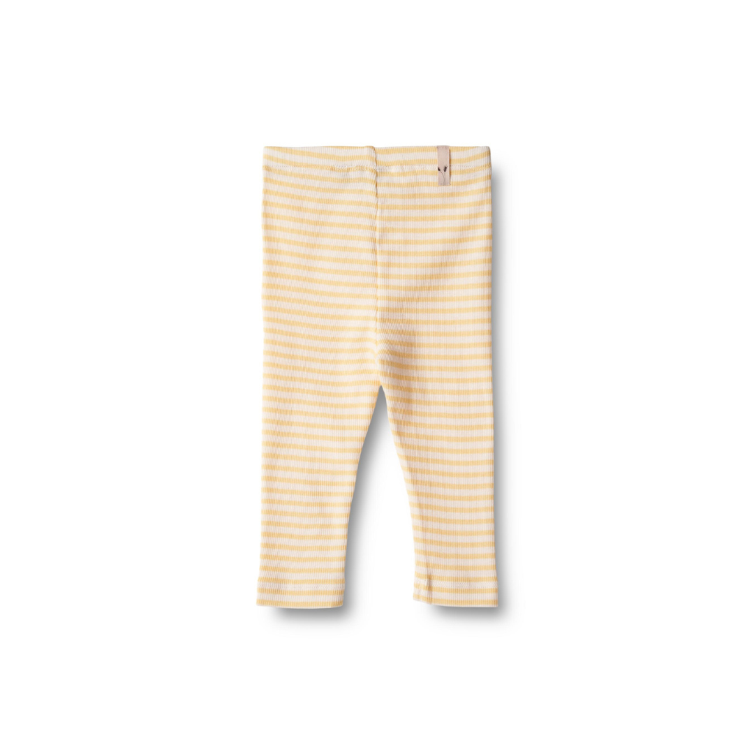 Wheat Jules leggings pale apricot stripe