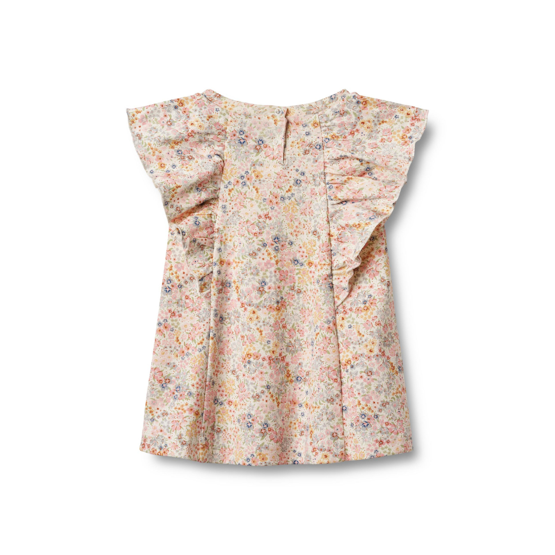 Wheat Shirley kjole bright flowers