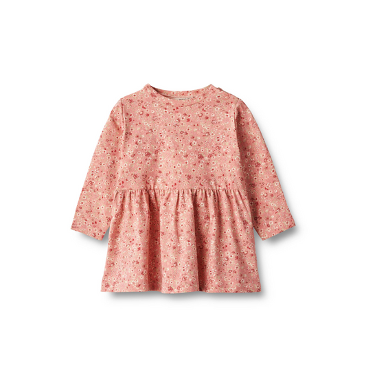 Wheat Sessa kjole rosette flowers