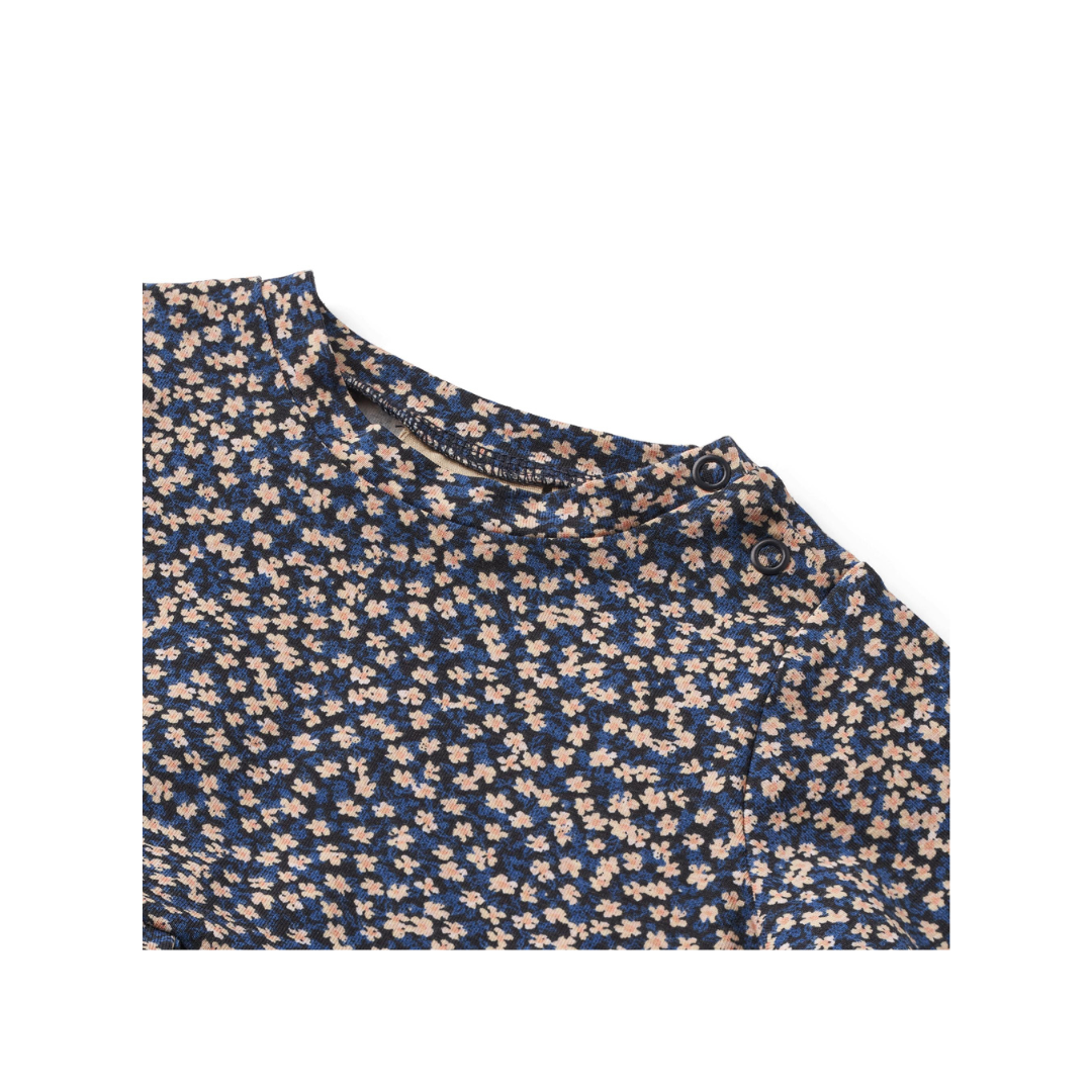 Wheat Sessa kjole blue flowers