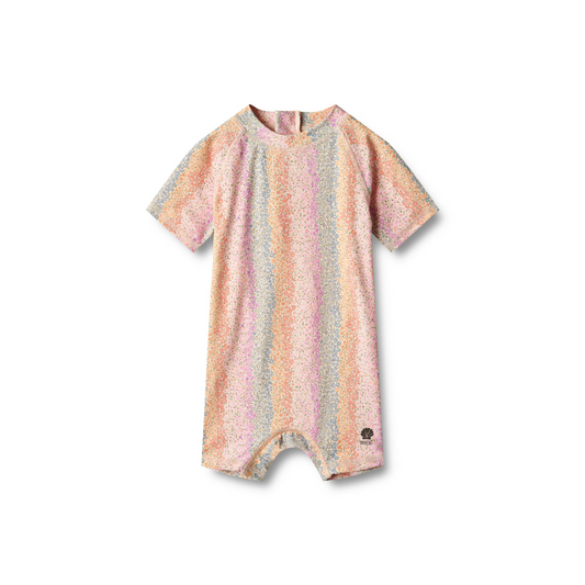 Wheat Cas badeheldragt rainbow flowers