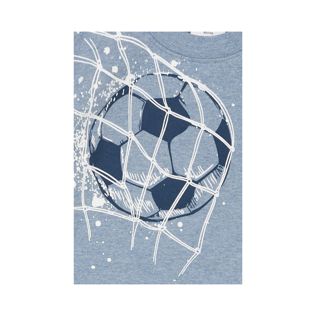 Hust & Claire Arthur t-shirt blue fog melange