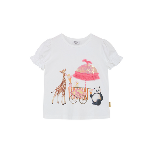 Hust & Claire Ayla t-shirt white