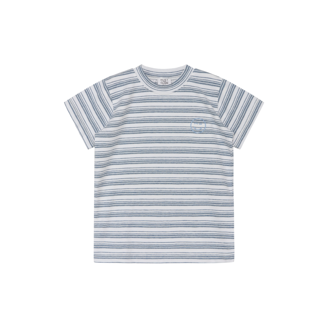 Hust & Claire Arthur t-shirt blue fog melange