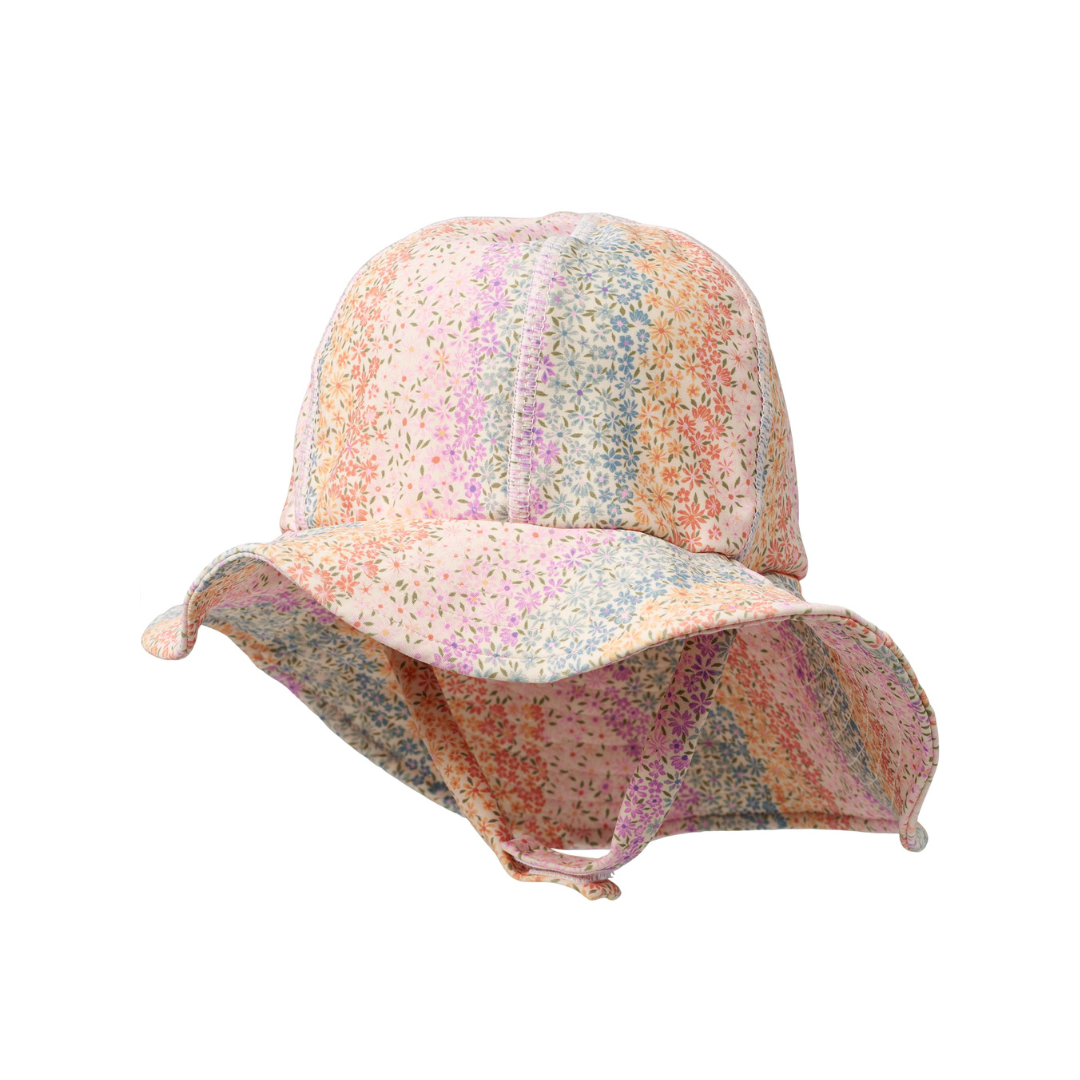 Wheat UV solhat rainbow flowers