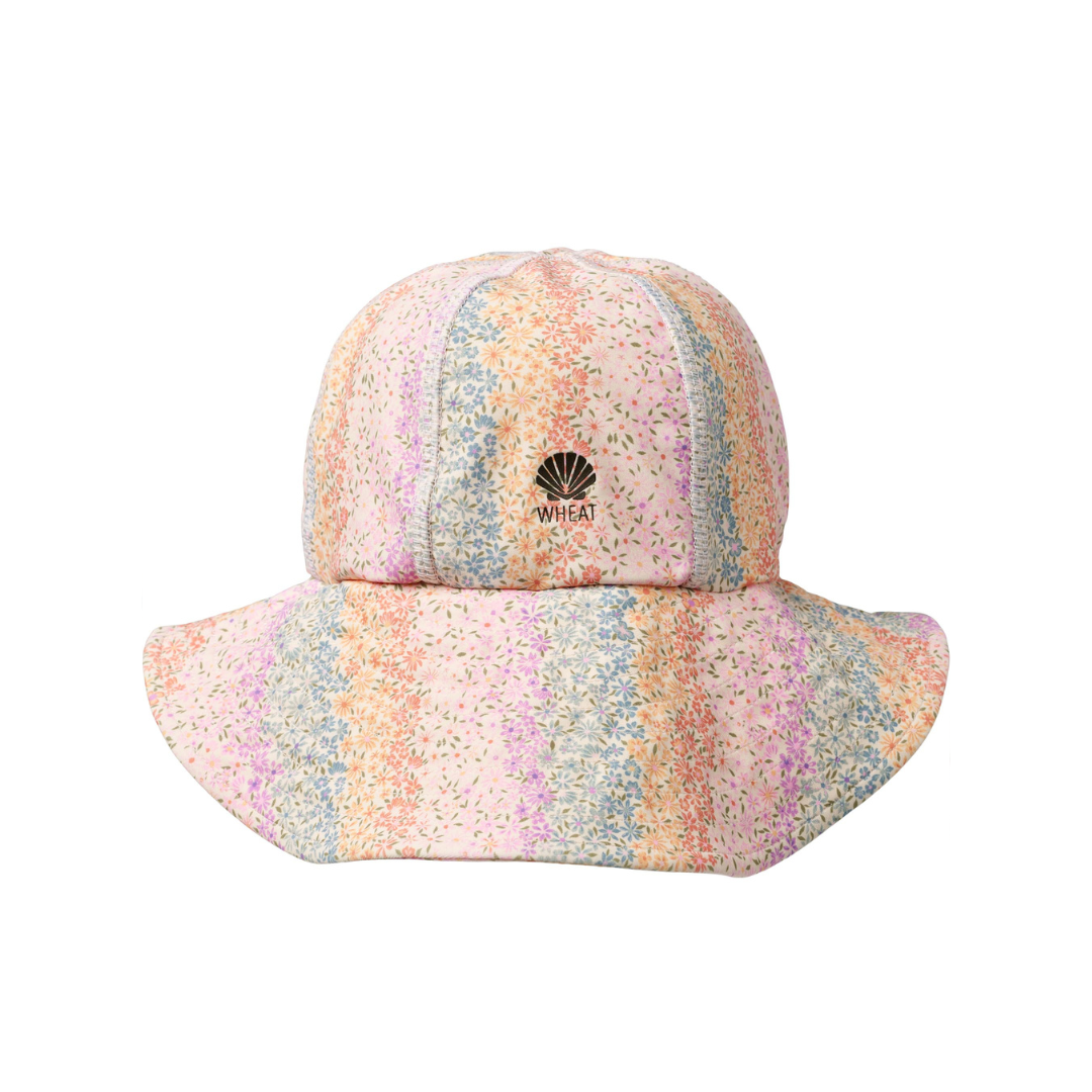 Wheat UV solhat rainbow flowers