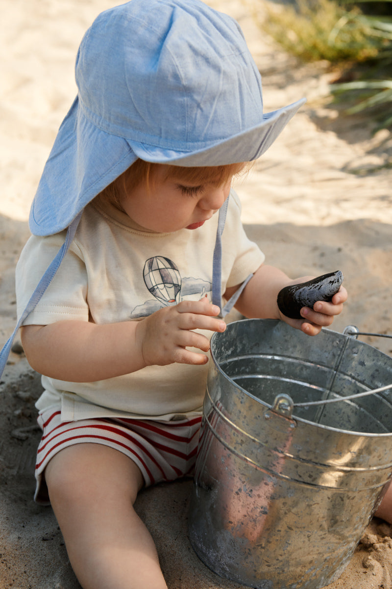 Dreng med Wheat Tobias t-shirt shell