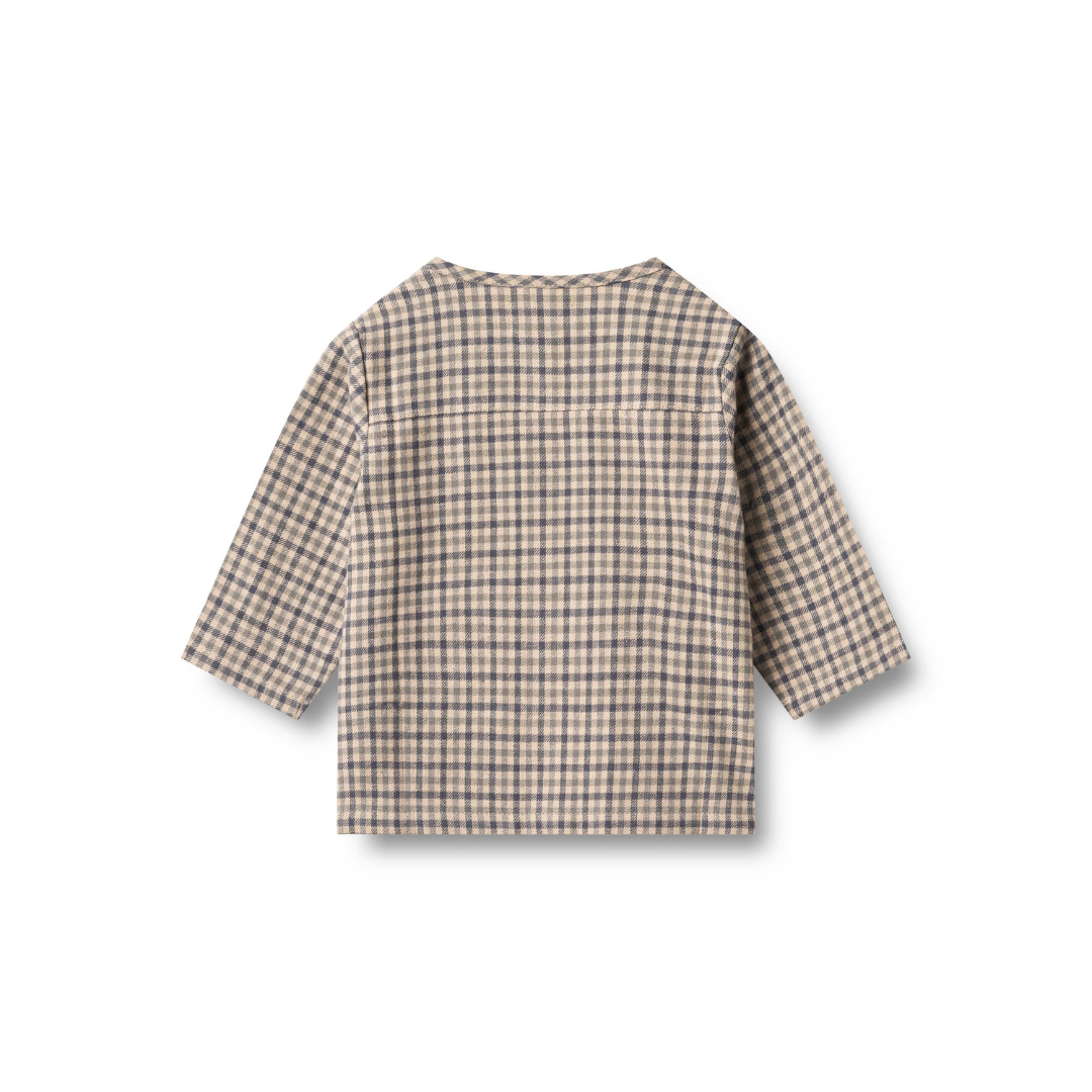 Wheat Shelby skjorte blue check